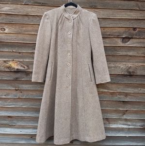 Brown wool coat